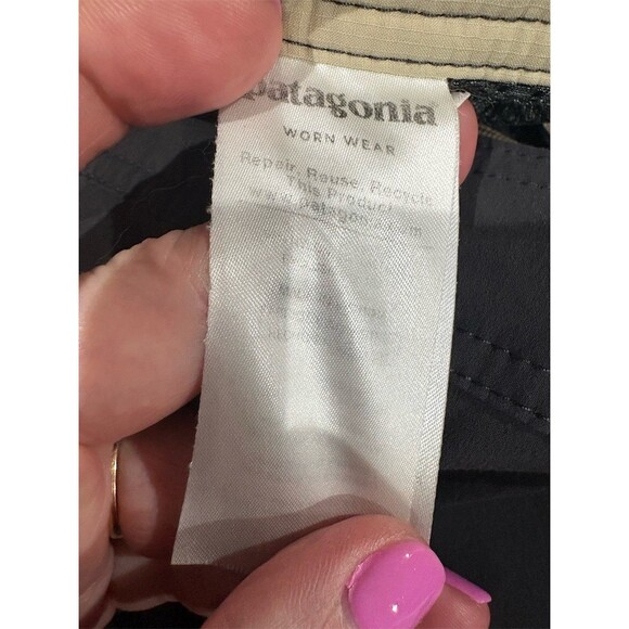 Patagonia Men's Chino Shorts Size 38 Gray Flat Front Outdoor Hiking - Picture 11 of 12
